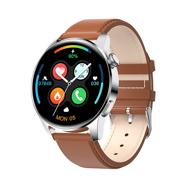 New Bluetooth Call Smart Watch Men Full Touch Sport Fitness Watches Waterproof Heart Rate Steel Band Smartwatch Android iOS
