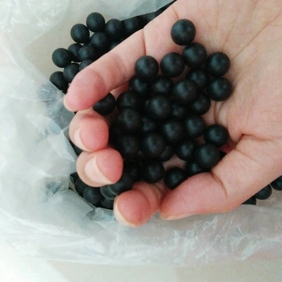 10/20/50/100Pcs Black Solid PP Ball Bead Diameter 10mm Plastic Polypropylene Smooth Ball Sealing Balls