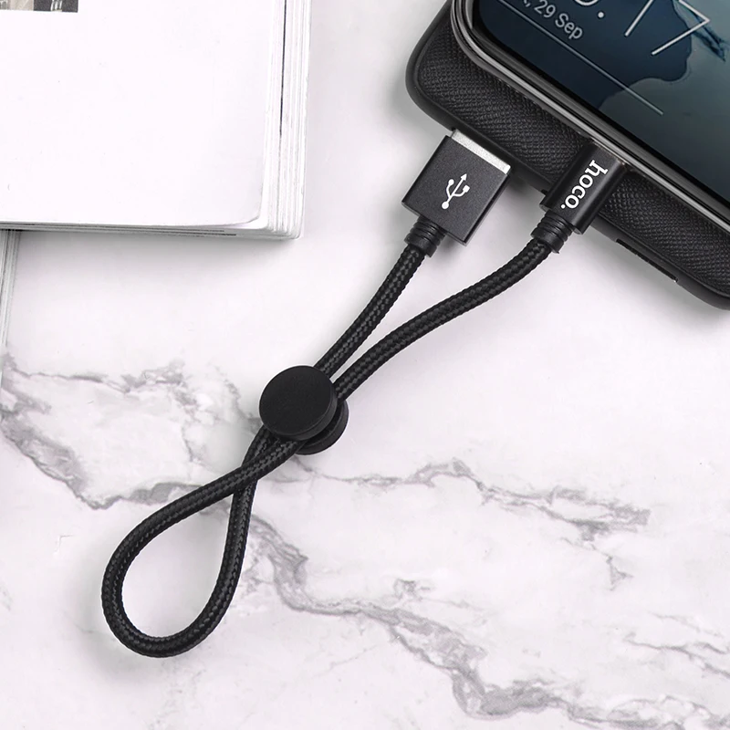 HOCO X35 usb type-C кабель для samsung A50 S8 S9 S10 huawei Xiaomi Портативный Выдвижной USB C кабель USBC шнур для передачи данных