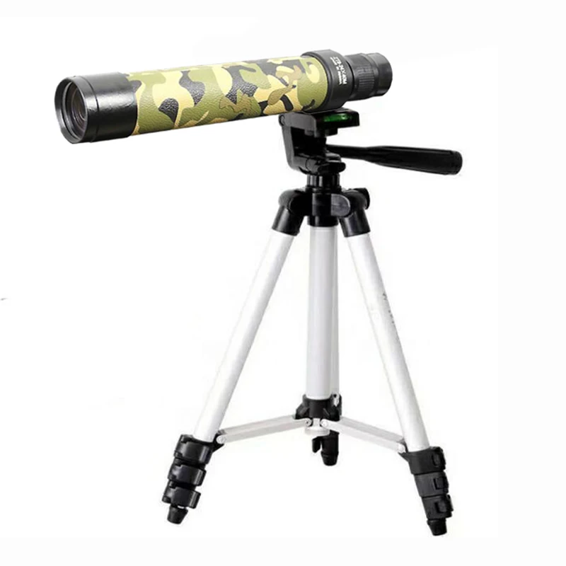 Мощный 8-24x40 русский монокулярный телескоп с трансфокатором черный HD водонепроницаемый телескопический Открытый Кемпинг Охота наблюдение за птицами телескоп