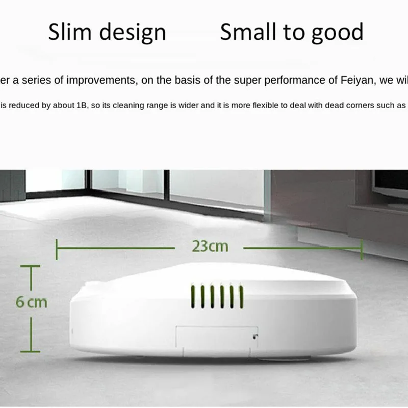 Пылесос робот-щетка и влажная Швабра Автоматическая перезарядка для шерсти домашних животных и жесткого пола мощный всасывающий ультра тонкий