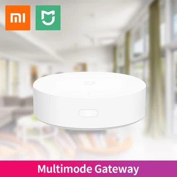 

Newest Xiaomi Mijia Bluetooth Wifi Smart Multi-mode Gateway Zigbee Mesh Hub Smart Home Hub Work With Mi Home App Apple Homekit