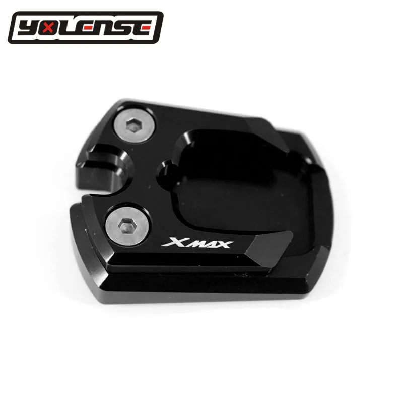 CNC алюминиевая подставка для мотоцикла, увеличивающая пластина, накладка, боковая подставка, увеличитель мотоцикла для YAMAHA X-MAX 300 XMAX300 XMAX