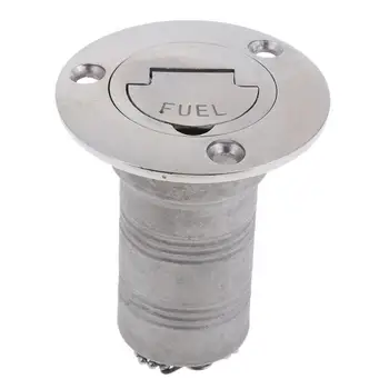 

Boat Deck Fill / Filler Keyless Cap 1-1/2"/38mm Water Marine 316 Stainless Steel
