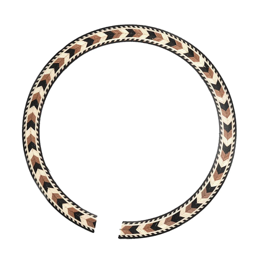 Soundhole Rosette Decal Sound Hole Sticker for Acoustic Guitar Replacement Soundhole Rosette Decal Sound Hole Sticker for Acoustic Guitar Replacement