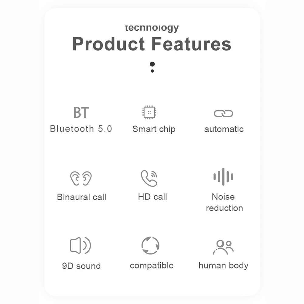 Мини bluetooth гарнитура erlies беспроводная наушники вкладыши спортивная
