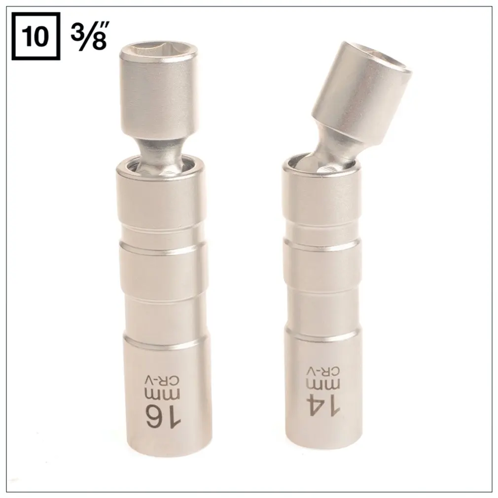 MXITA High Strength Magnetic Thin Wall Spark Plug Socket Wrench 16mm 14mm Spark Plug Socket Magnetic Removal Tool