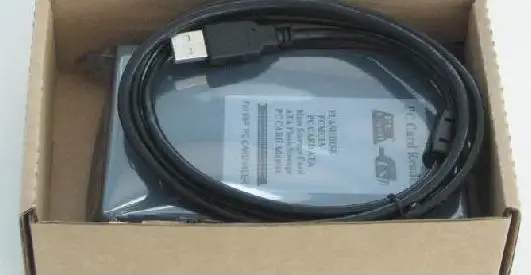 Считыватель карт PCMCIA ATA кардридер для ПК USB порт бесплатная доставка|usb 2.0|usb 2.0