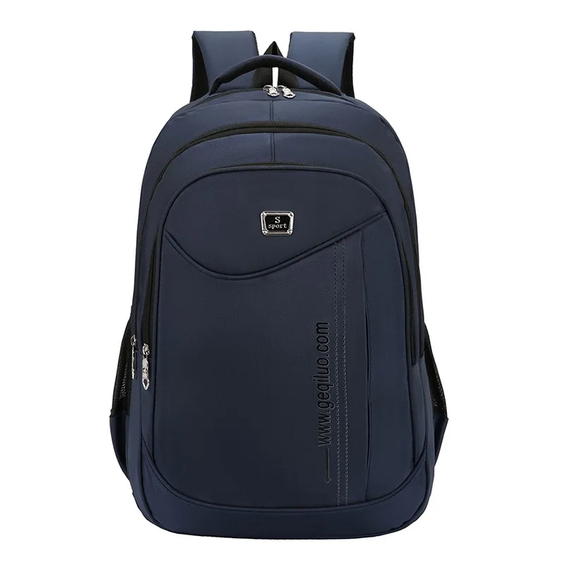 

Men's Backpack Oxford Cloth Material British Casual Fashion Academy Style High Quality Design Large Capacity Multifunctional