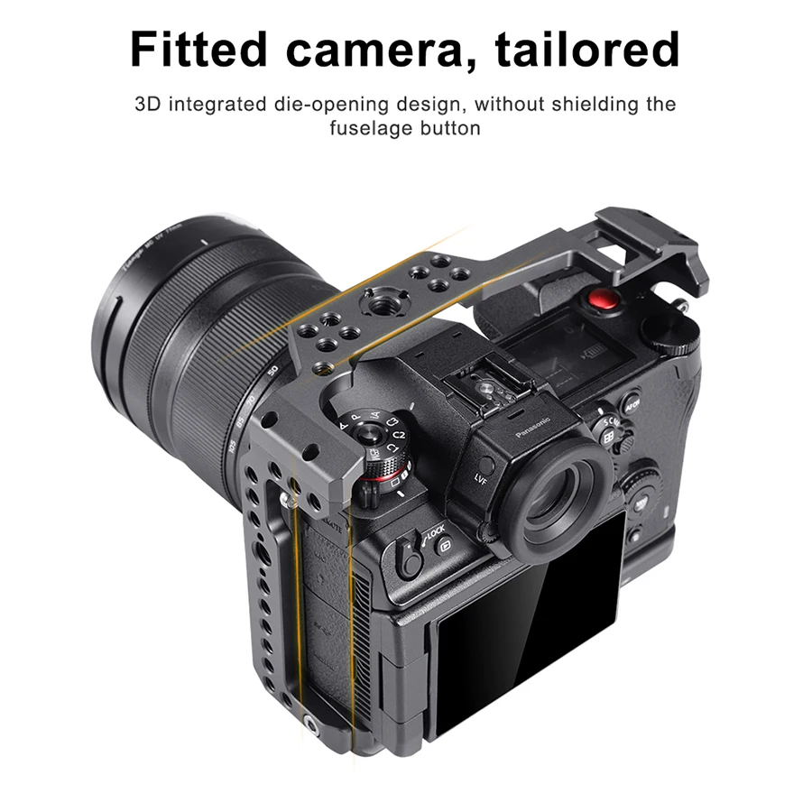 Клетка для камеры MAMEN Panasonic LUMIX S1H/ S1/ S1R S1 из алюминиевого сплава крепления штатива