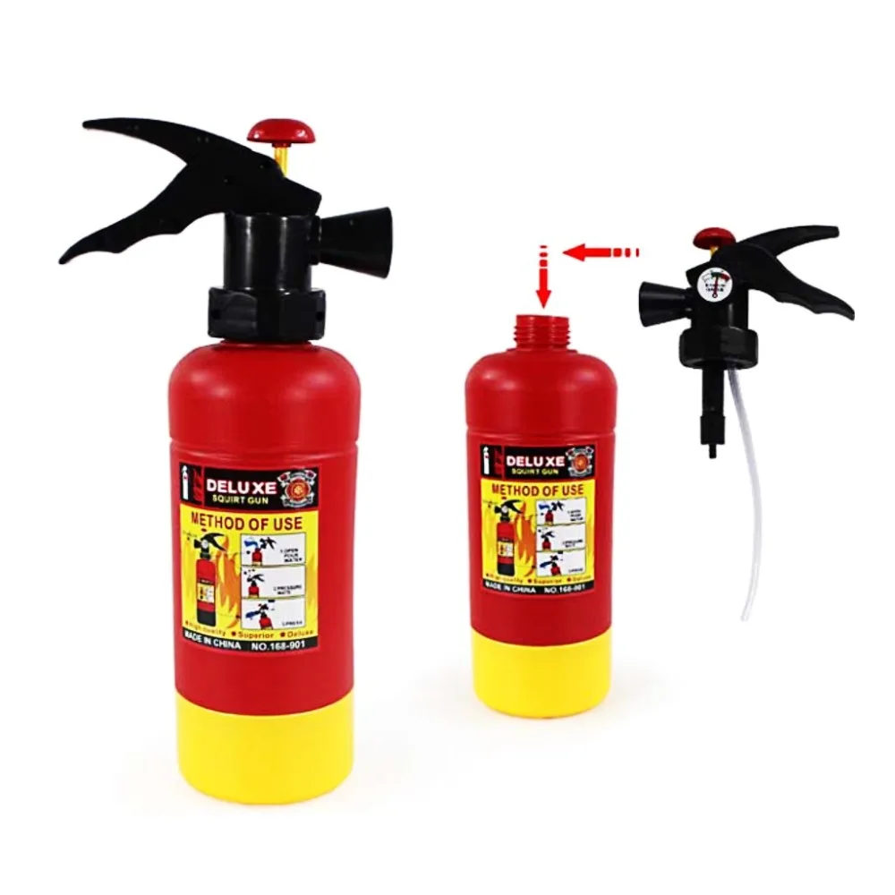 Портативный газа огнетушителя Форма воды давление воздуха В пистолете пляжные пожарный Косплэй ролевая игра Секс игрушки для детей 24BE