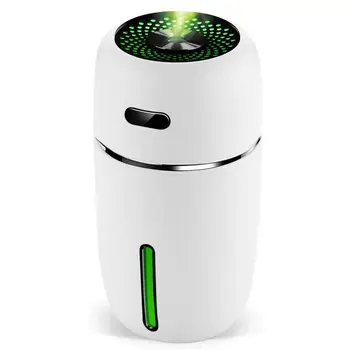 

Mini USB Car Humidifier, Adjustable Atmosphere Light Air Purifier in Office Bedroom