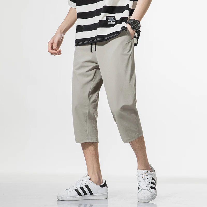 Hip Hip Calf-Length Pants Men Vintage Cargo Harem Pant Streetwear 2020 Summer Solid Harajuku Jogger Sweatpant Men Trousers Hip Hip Calf-Length Pants Men Vintage Cargo Harem Pant Streetwear 2020 Summer Solid Harajuku Jogger Sweatpant Men Trousers