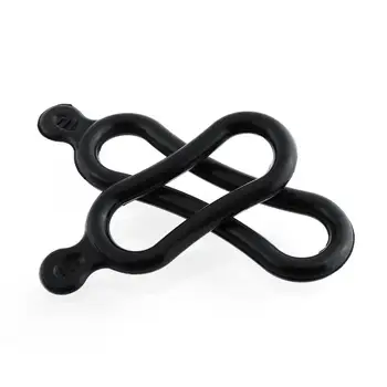

10pcs 5 Pair Black Rubber Rings For Q5 T6 LED Headlight Headlamp Torch Bicycle