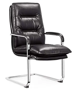 

Simple and Comfortable Conference Chair Bow Boss Staff Office Computer Desk and Chair Chess Room Mahjong Back Leather Chair