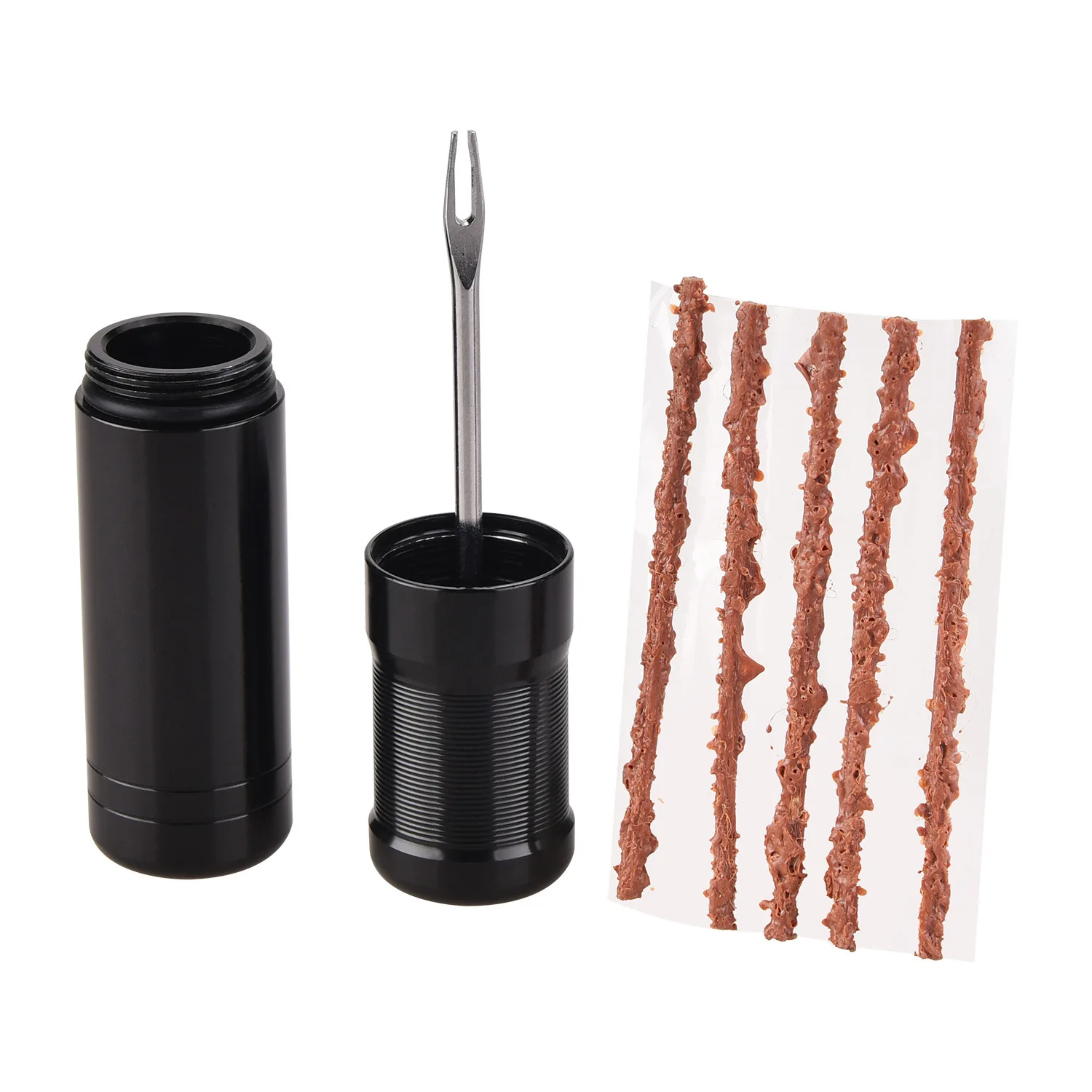 Bicycle Tubeless Tire Repair Tool Kit Mini MTB Road Bike Tyre Plug Puncture Flat Patch with Sealant Rubber Stripes Set | Спорт и