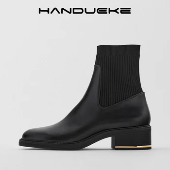 designer chunky boots