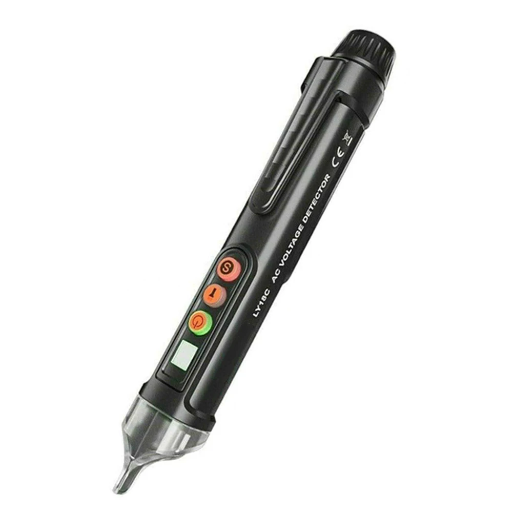 

AC DC Voltage Test Pencil Pen Non Contact Tester 48V/12V-1000V Voltage Sound LED Alarmed VJ-Drop