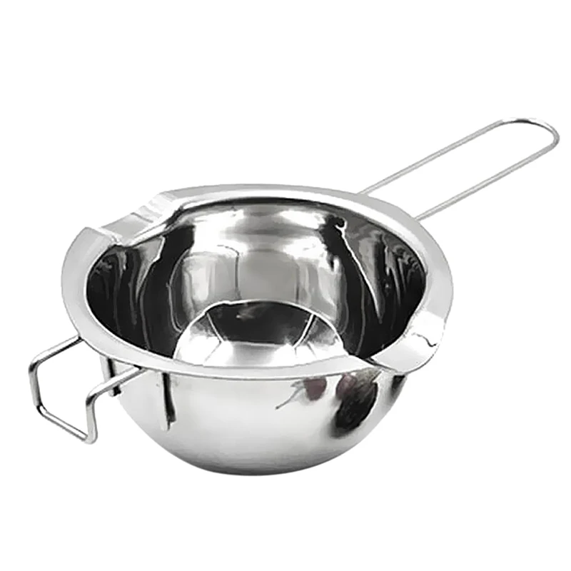 Stainless Steel Chocolate Cheese Melting Pot Pan Bowl DIY Accessories Tool JS23
