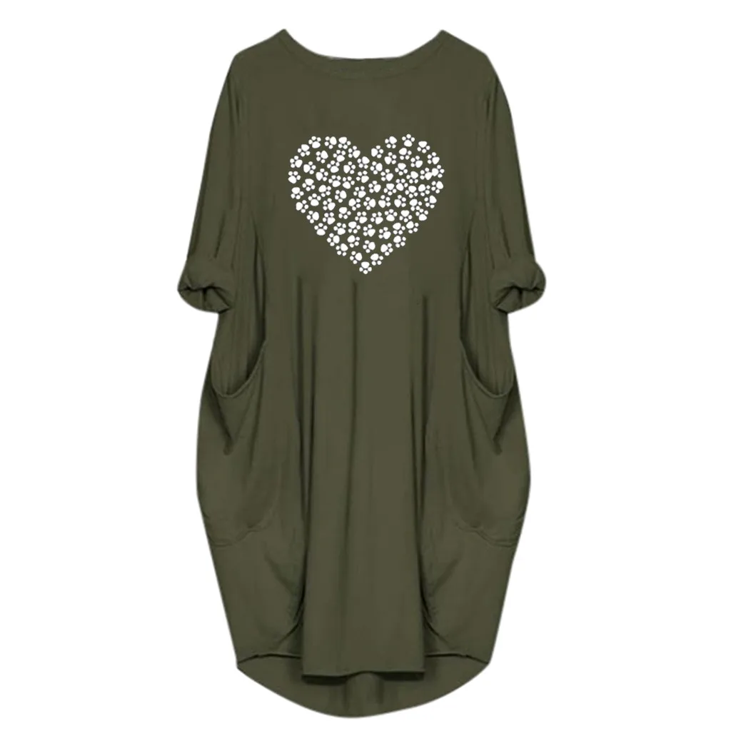 Платье Женское vestidos на Хэллоуин S-3XL noche vestidos de платье Летнее femme ropa mujer shein длинный рукав с принтом платье Z4