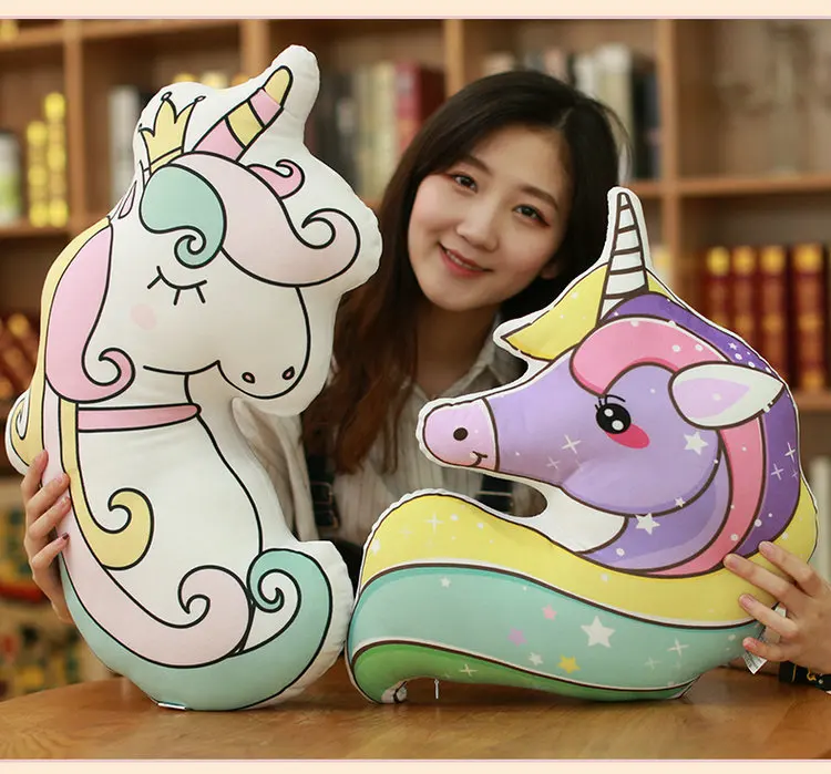 

Korean INS Unicorn Pillow Infant Pacify Holding Pajama of Doll Plush Toys GIRL'S Birthday Gift