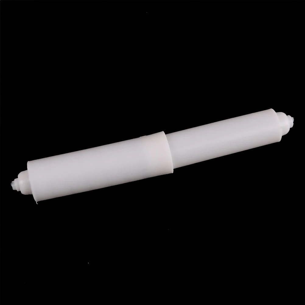 Toilet Paper Holder Adjustable Rod Paper Tube For Bathroom