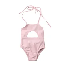 ARLONEET, новинка года, одежда для купания для маленьких девочек, летний купальник-бикини с открытой спиной для маленьких девочек, купальный костюм, пляжная одежда