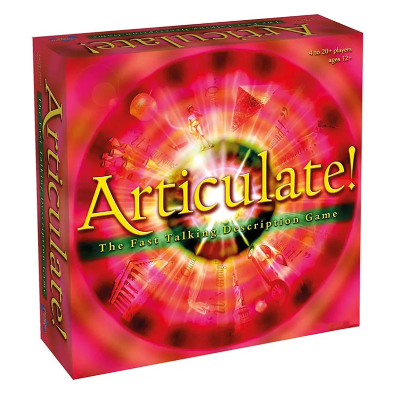 

Articulate Board Game Popular Card Game 4-20 Multiplayer English Card Table Games For Adults Family Party Toy Gift Novelty Toys