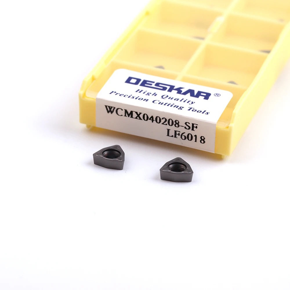 DESKAR100 % WCMX 030208 WCMX 020408 WCMT 050308 WCMT06T308 WCMT 080412 SF LF6018 2d 3d 4d 5d U-förmige Bohrer Hartmetallklinge – Detail 2