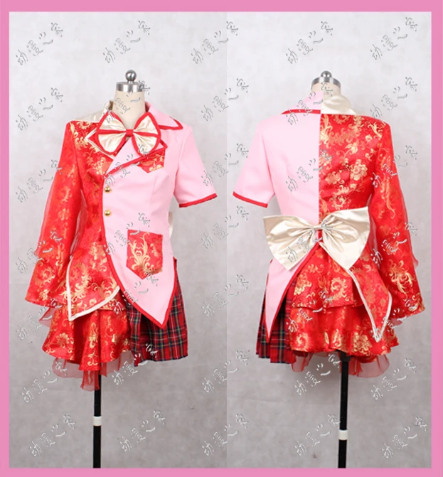 

Костюм для косплея Momoiro Clover Z с юбкой для девочек