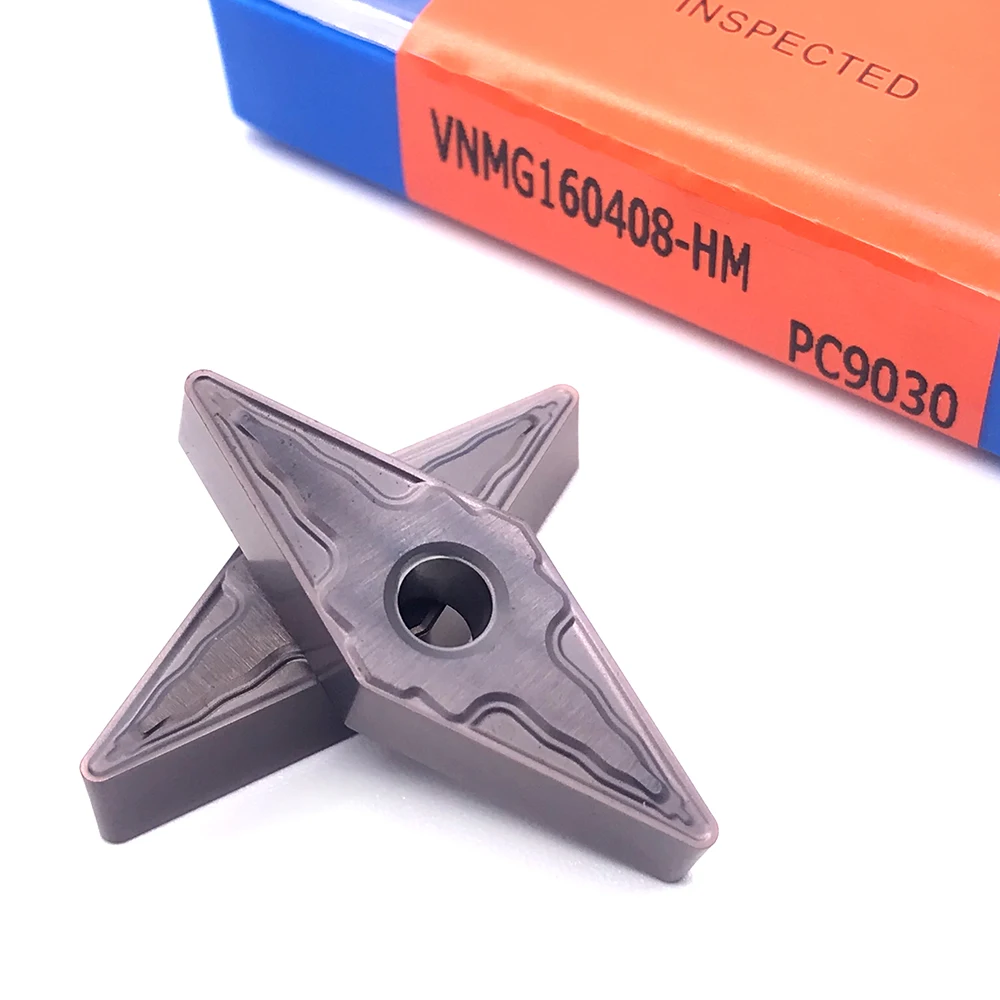 Вставка VNMG160404 VNMG160408 HM PC9030 100% оригинал высококачественный внешний твердосплавный