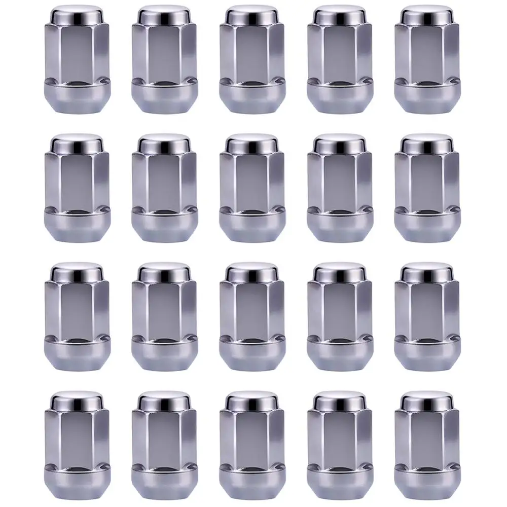 Практичные гайки для колес M12x1.25 20 шт. закрытые выпуклости коническое сиденье