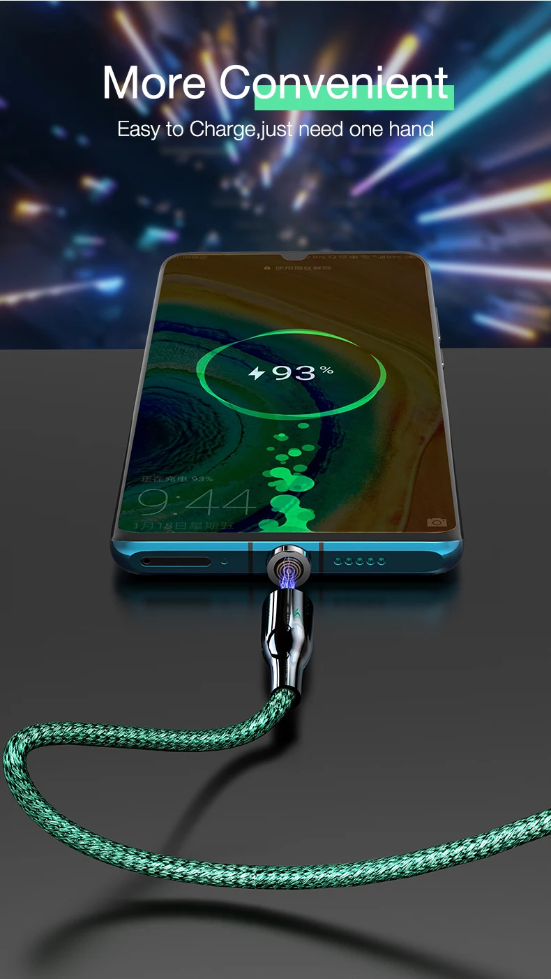 Новейший Магнитный USB кабель для iphone samsung Xiaomi Плетеный USB кабель QC3.0 зарядное устройство для iphone Micro type C 120 см