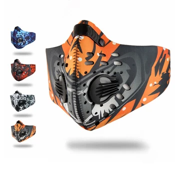 

2020 Activated Carbon Dust-proof Men/Women Cycling Face Mask Anti-Pollution Bicycle Bike Outdoor Training mask face shield