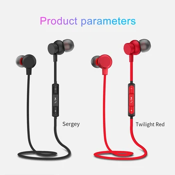 

T2 Magnetic Bluetooth5.0 Earphone Sport Running Wireless Neckband Headset with Mic Stereo Music For All Smart PhoneSupport call
