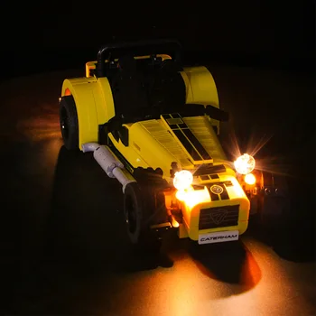 

Vonado Battery Operated LED Light Building Block Modified Kit for Classic Sports Car 21307 (LED Included Only