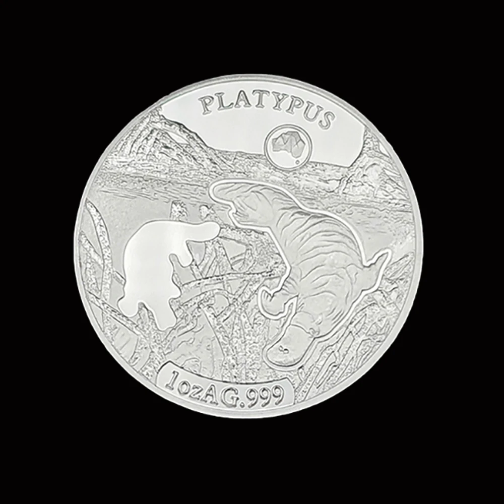 2019 доллар Соломоновых Островов Platyous 1OZ памятные серебряные коллекционные монеты