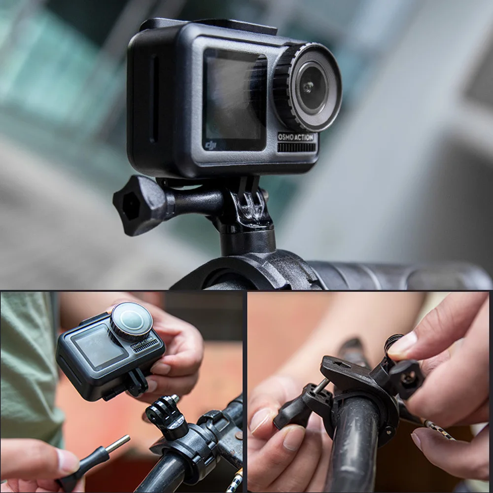 Держатель велосипедного кронштейна для камеры Gopro Hero крепление мотоцикла Go Pro 3 + 6