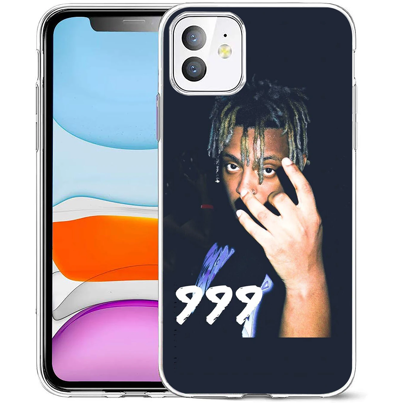 Мягкий силиконовый чехол Rap POP Juice WRLD 999 для Apple iPhone 11 Pro X XR XS Max 6 6S 7 8 Plus 5 5S SE 10 TPU чехол для телефона s - Цвет: 17