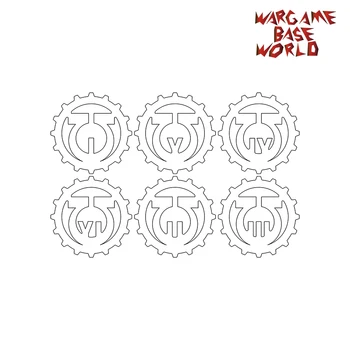 

Objective Markers for 40k- Ultramarines - Acrylic Objective Markers