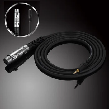 

3.5 to XLR female audio cable Condenser microphone line dedicated XLR cable for live K song