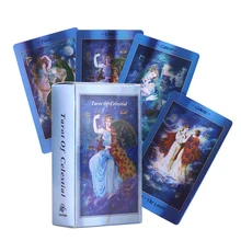 Smith-Waite Centennial Tarot Card English Version Tarrot Cards Set Board Game for Party with PDF Guidebook Holographic
