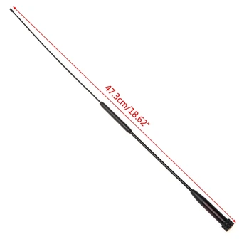 

RH901S SMA-M Male Dual Band Antenna for YAESU VX6R VX160 TYT TH-F5 Walkie Talkie