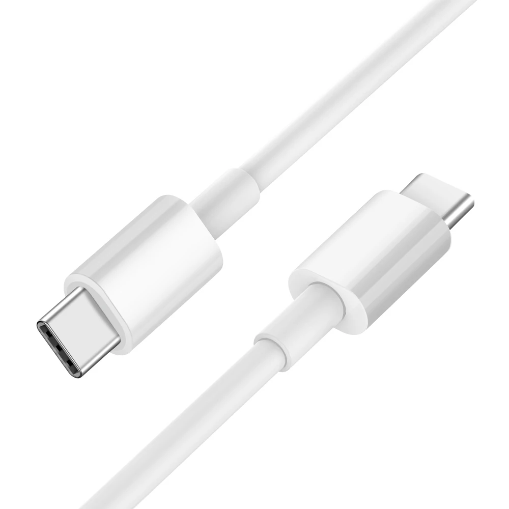 Usb-кабель type C для зарядного устройства usb type C для samsung 60W PD USB-C для зарядки QC 3,0 кабель для быстрой зарядки данных для устройств type-C - Цвет: Белый