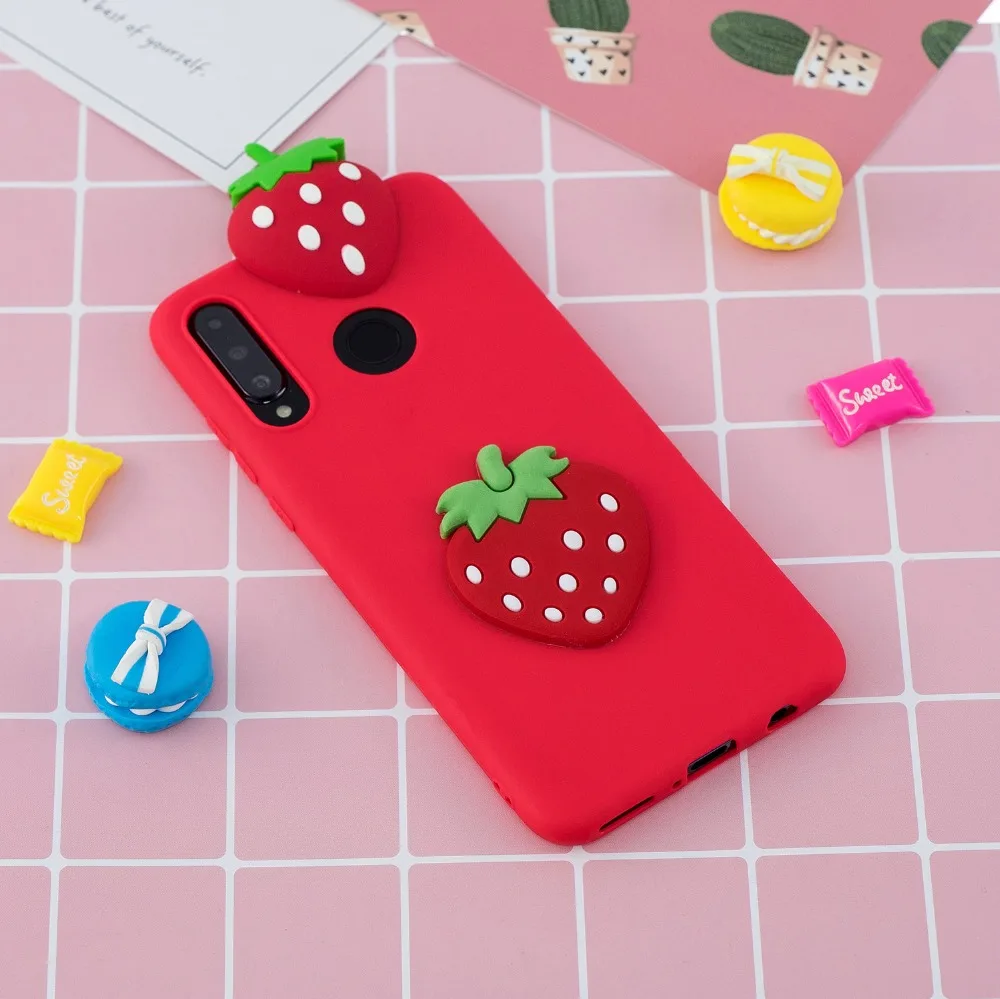 P Smart чехол для Fundas Huawei P Smart Plus чехол Coque Huawei P Smart чехол 3D единорог панда Мягкий силиконовый чехол для телефона