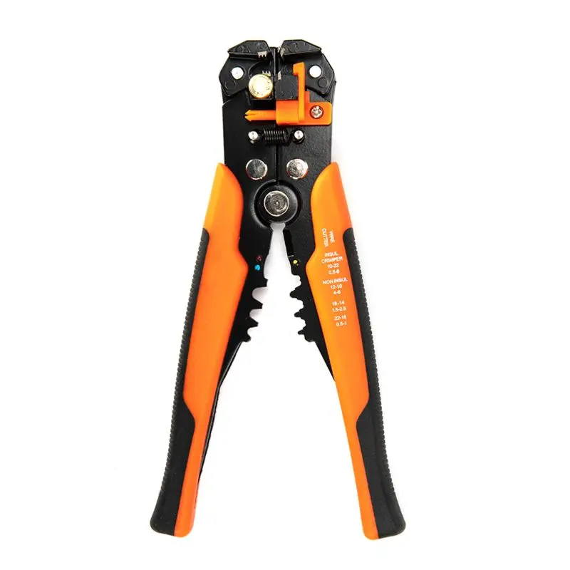 Adjustable Automatic Cable Wire Crimper and Wire Stripper Tool Kit 6 in 1 Adjust screwdriver 30pcs 2