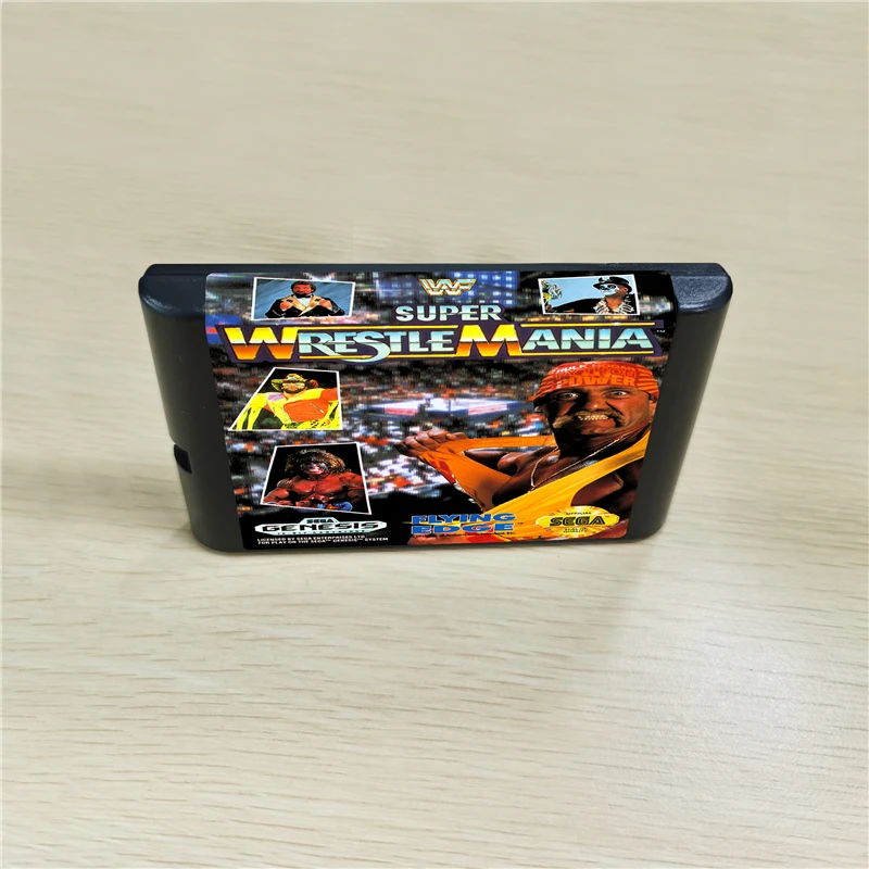 WrestleMania Wrestle Mania 16 битный MD игровой Картридж для консоли MegaDrive Genesis|game cartridge bits|cartridge