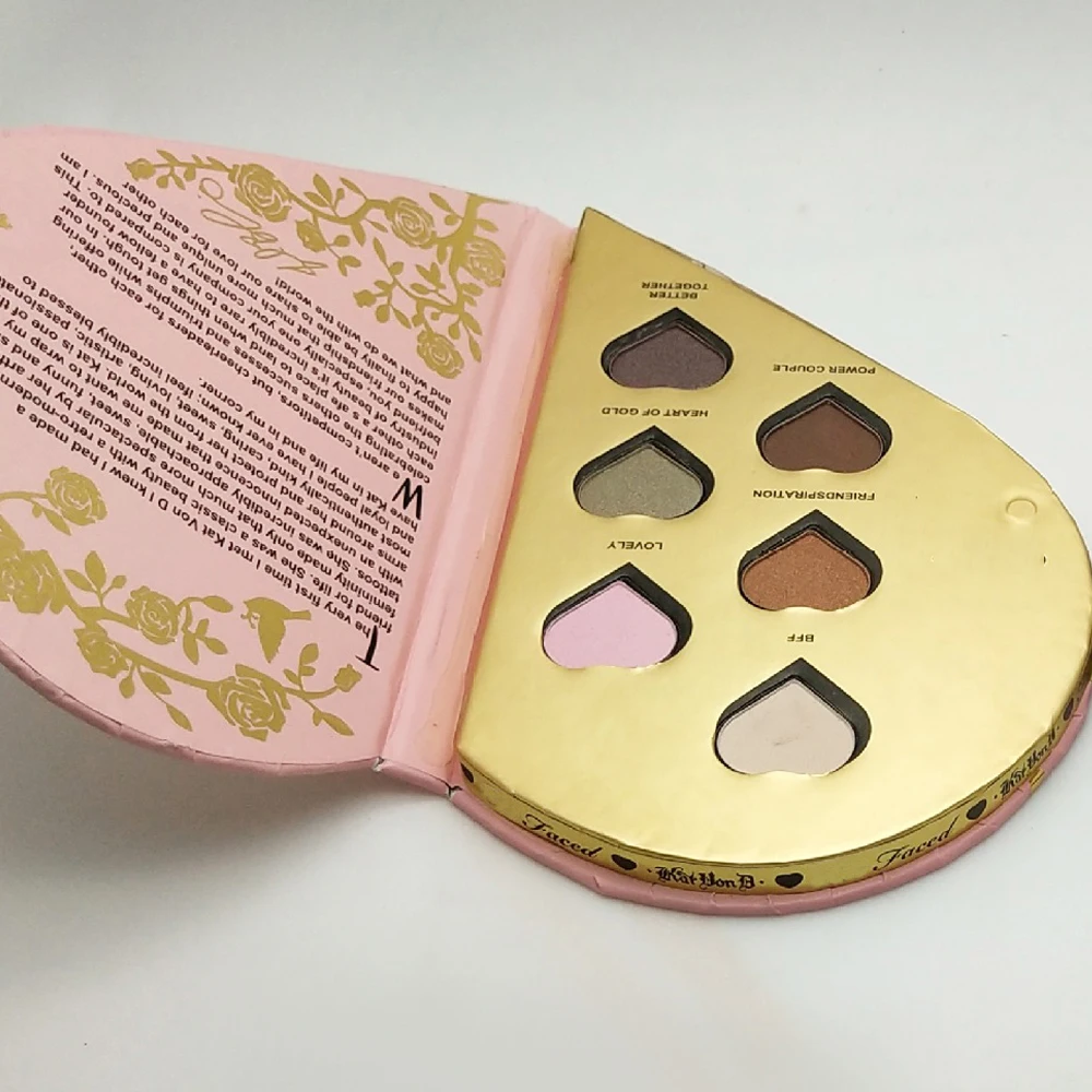 2 disks 6 Color Eyeshadow Palette Matte Eye Shadow Diamond Shimmer Eye Primer Eye Shadow Women Gift Smoky/Warm Color