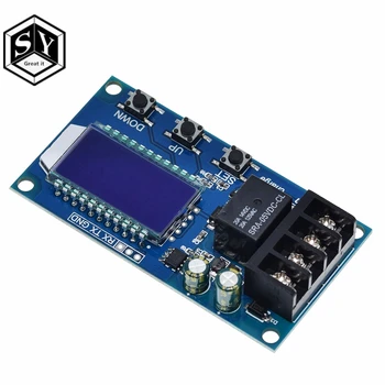 

XY-L10A 6-60v 10A Lead-acid Solar Storage Battery Charge Controller Module Protection Board charger Time Switch Battery Capacity