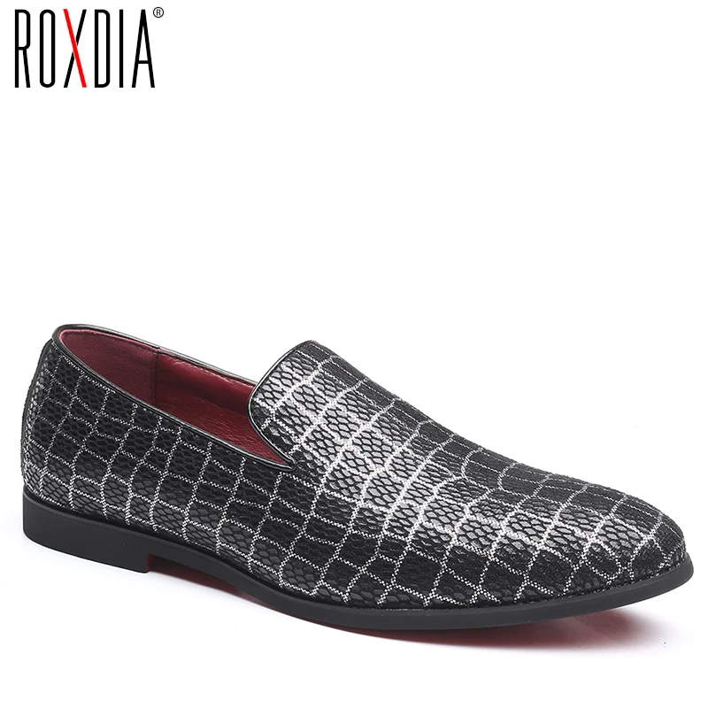 Мужские брендовые Мокасины ROXDIA модные повседневные туфли-оксфорды из